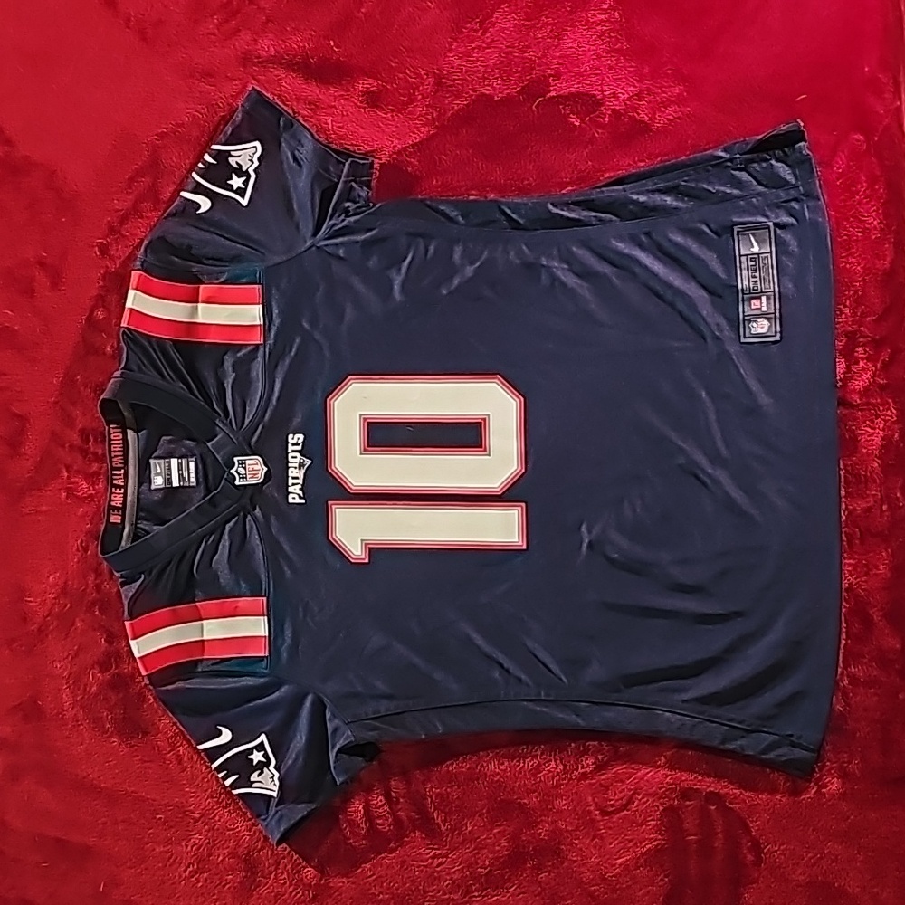 Woman's, NFL Jersey, XL, Red white and blue